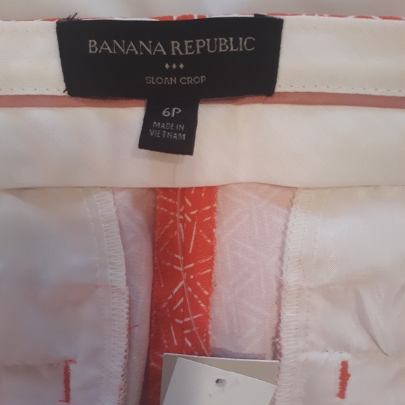 NWT Petite Banana Republic Sloan Crop - Picture 2 of 5